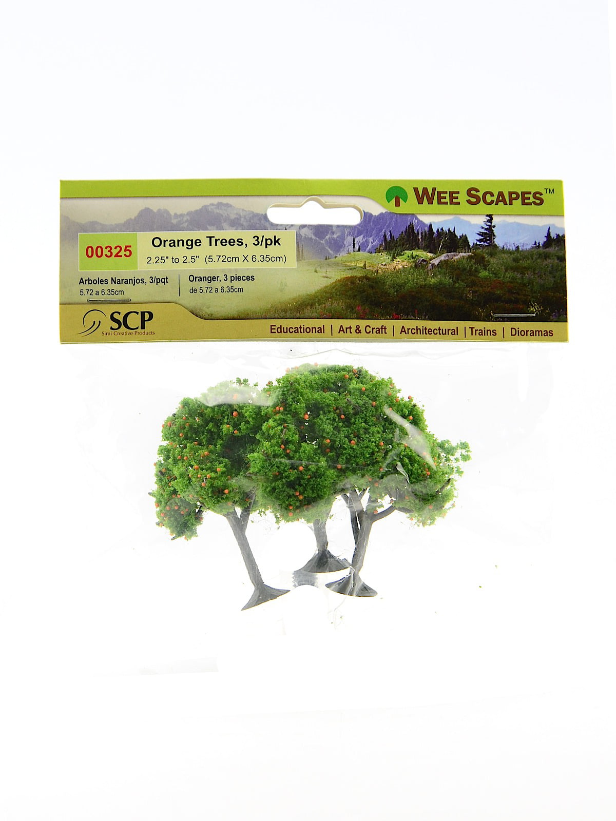20pcs Model Trees Artificial Tree Train Railroad Scenery Architecture Tree 1:100 