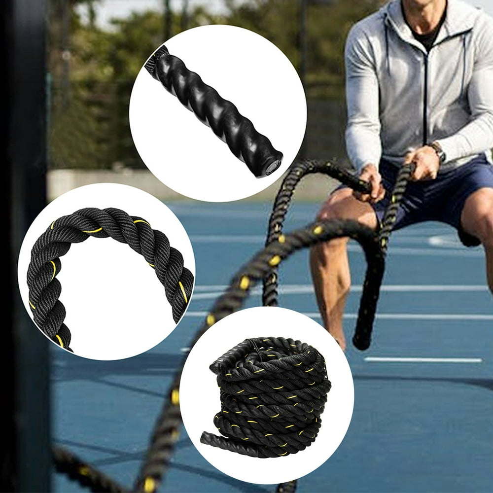 Training Rope,Battle Ropes,Full Body Workout Equipment for Crossfit Training, Home Gym & Fitness