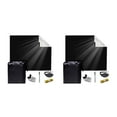 thumbnail image 3 of Wosthever Persianas opacas ajustables negras para dormitorio - Atmósfera para dormir Privacidad Persianas opacas portátiles personalizables Type3 NO3, 3 of 6