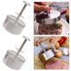 thumbnail image 3 of Molde para Hamburguesas Accesorios Herramientas Acero Inoxidable (11CM) 2 Uds., 3 of 8