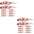 thumbnail image 6 of 20 Pcs  Flame Sticker Car Decal Decorative Vehicle Sticker Flame Automotive Sticker Vehicle Decal, 6 of 8
