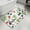 White, variant on Botanical Fruit Bathroom Runner Rugs Non Slip Washable Absorbent Narrow Long Bath Mat Retro Blueberry Raspberry Leaves Black Runner Rugs for Kitchen Hallway Bedroom Laundry Study Room 19.7"x63"
