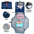 Sarvoza Multifunctional Portable Baby Changing Pad, Travel Diaper Bag Mat, Newborn Essentials