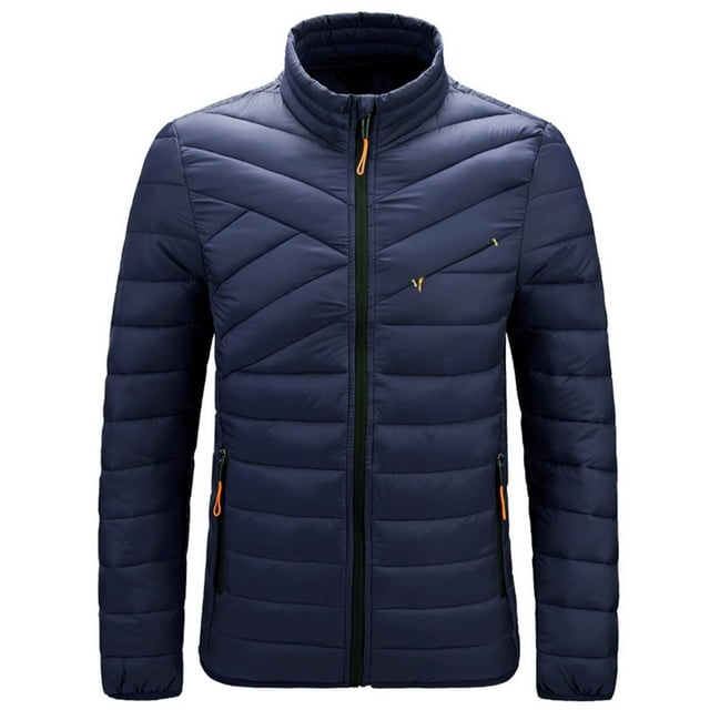 Birdeem Jackets for Men, Down Jacket Men, Men's Solid Color Cardigan Jacket, Lapel, Long Sleeves, Side Pockets, Cardigan for Men, Jackets for Men Fashion, Long Jacket for Men, Men's Button Down