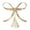 B, variant on Champagne Gold Bow Christmas Tree Topper, 9.4 Inch Large Glitter Metal Tree Topper for Xmas Decor, Gold Bow Christmas Decorations for Holiday Party Indoor Outdoor Home Shop Office