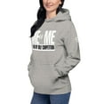 thumbnail image 2 of Me vs Me I'm my only competition Hoodie (Carbon Grey, 2XL), 2 of 3