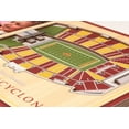 thumbnail image 3 of YouTheFan NCAA Iowa State Cyclones 3D StadiumView Picture Frame, 3 of 5
