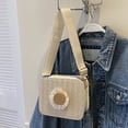 thumbnail image 3 of Bolso Hombro Cgtredaw Correas Ajustables Beige, 3 of 9
