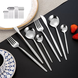 Mikasa 5100238 Lucia 20-Piece 18/10 Stainless Steel Flatware Set