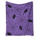 thumbnail image 2 of Manta con estampado de calabaza de Halloween, moderna manta cálida de franela para dormitorio, 2 of 6