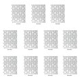 thumbnail image 4 of Wosthever Efecto no pasante y drapeado PEVA impermeable Antiadherente Ecológico A prueba de moho Extra grueso Sin metanal Higiénico Juegos de accesorios de baño GreyAguaGota,GrisGota de agua 150*180, 4 of 6