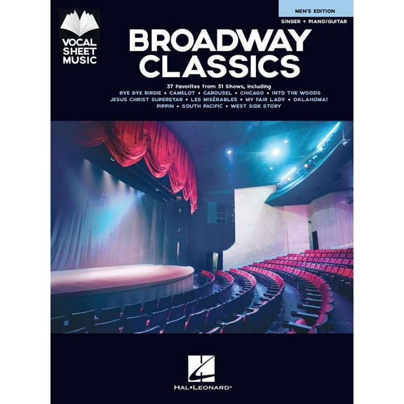 Hal Leonard Broadway Classics - Men's Edition (Singer   Piano/Guitar) Vocal Sheet Series Songbook