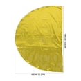 thumbnail image 2 of Chiffon Worship Flags Semicircle Flag for Outdoor Events Golden Fabric Performance Enhancement 1Pcs, 2 of 4