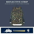 thumbnail image 4 of ALAZA Green Leopard Print Laptop Backpack Purse Travel Bag Casual School Bookbag Rucksack for Women Men, 4 of 6
