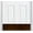 Brown, variant on Deck the Door Decor | Door Kick Plate - Anodized Aluminum â Screw Mount â Satin Black, Satin Nickel, Shiny Brass & Oil Rubbed Bronze Finish â Many Sizes (8x34", Satin Nickel)
