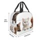thumbnail image 3 of Easygdp Cute Kittens And Puppy Bolsa Térmica Premium - Tela Oxford Impermeable, Gran Capacidad, Bolsillo Frontal, Unisex para Trabajo, Escuela, Actividades al Aire Libre y Picnics, 3 of 8