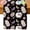 Black, variant on Easter Table Runner 36 Inches Long for Kitchen Dining, Yellow Spring Sheep Chickens Eggs Floral Butterfly Dresser Scarf Farmhouse, Dining Table Decorations for Wedding/Parties, 13 x 36 In