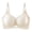 Beige-05, variant on Seamless Underwear For Women No Underwire Strong Support Lifting Push Up Hollow Out Breathable Underwear Comfort Daily