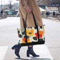 thumbnail image 4 of FORMRS Canvas Laptop Tote Bag for Women with 15.6" Computer Compartments Shoulder Handbag, Floral Pattern, 4 of 7