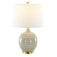 thumbnail image 2 of SAFAVIEH Kremp 23 in. Ancient Table Lamp with USB Port, Grey, 2 of 6