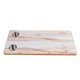 thumbnail image 1 of Madera Panel De Escritorio De Grano De Mármol De Madera Maciza De 31,1x15,75 Pulgadas Con Portavasos De Acero Inoxidable Para Vehículos Recreativos, Barcos Marinos Y Yates, 1 of 7
