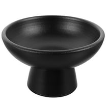Zcyifa Ceramic Fruit Bowl Snack Candy Nuts Container Black