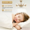 thumbnail image 6 of Oaks Aura 23" Ceiling Fan with Lights Remote 6-Speed Light Fixture, 6 of 10
