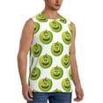 thumbnail image 2 of Bixox Men's Happy Fruit Printed Shirt Sleeveless Fitness Tank Top-XX-Large, 2 of 5