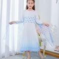 thumbnail image 5 of KAWELL Princess Snow Party Dress Queen White Costumes with Accessories, 5 of 7