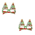 thumbnail image 2 of Yuarrent Brillo decorativo de dibujos animados de gafas de fiesta de Navidad 5# 2Conjunto, 2 of 6