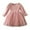 Pink, variant on Mercatoo Girls Cute Birthday Part𝐲 Dress Toddler Kids Long Sleeve Ruffle Tulle Tutu Dress Elegant Pompoms Princess Dress