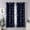 Star Moon Navy, variant on Star and Moon Print Blackout Curtains, Grommet Top Light Blocking Kids' Room Window Drapes-Star and moon pink51.48"W x 53.43"L