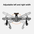 thumbnail image 2 of Bike Wall Rack Adjustable Bicycle Wall Hanger Road Mountain Bike Horizontal Storage Rack Holder for Home Garage, 2 of 7