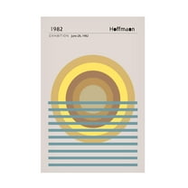 Canvas Wall Art - Pictufy Studio Ii '1982 Hoffman' Wall Art for Living Room, Bedroom, or Office Décor by Trademark Fine Art - 12 x 19 Inches