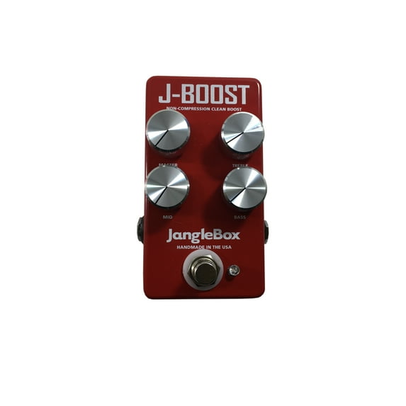 JangleBox J-Boost Clean Boost Drive Guitar Effect Pedal Handmade