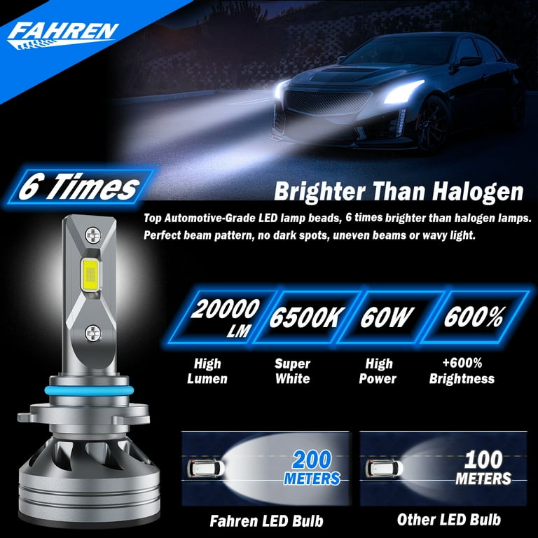 Hb3 9005 LED Headlight 30W 3500lm Perfect Light Beam Pattern for Car Front  Head Lamp - China 9005 LED Headlight, LED Headlight