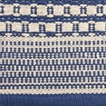 thumbnail image 4 of DII French Blue Dobby Stripe Hand-Loomed Rug 2x3 Ft, 4 of 11