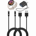 thumbnail image 1 of Chenchen for ZOSKVEE DR06 Smart Watch Charger Cable, Magnetic USB A Fast Charging Cord with USB C Adapter (2 x Cable + 1 x Adapter), 1 of 1