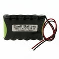 thumbnail image 5 of Exell 7.2V 1000mAh NIMH w/Wire leads for 1:18 RC Truck Racing HPI RS4 Micro Cars, 5 of 7