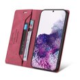thumbnail image 4 of Wallet Cover for Samsung S20 Case, Credit Card Slot Stand Slim Premium PU Leather & Soft TPU Back Shockproof Flip Folio Book Magnetic Cover For Samsung Galaxy S20,Red, 4 of 14