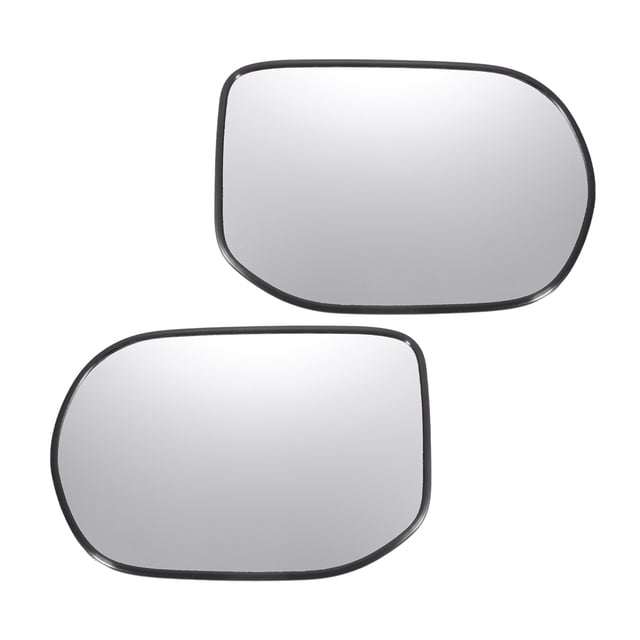 Reemplazo de vidrio del espejo retrovisor izquierdo y derecho de Unique Bargains, no calefaccionado, blanco con respaldo, adecuado para Honda Civic 06-11