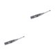 thumbnail image 1 of sweethay Lote de 15 unidades de señuelos blandos de gusano de silicona para pesca, señuelos artificiales de pesca de 38mm, cebos artificiales 9 # 2piezas sweethay CBP028697, 1 of 5