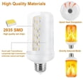 thumbnail image 3 of Bombilla LED parpadeante con efecto de llama dinámica, E27, 3/4 modos, E14, B22, 3W, 5W, 9W, 85V-265V, 3 of 4