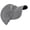 Gray, variant on 3D Embroidery Mountain Baseball Hat for Teen Adult Outdoor Cycling Hiking Hat