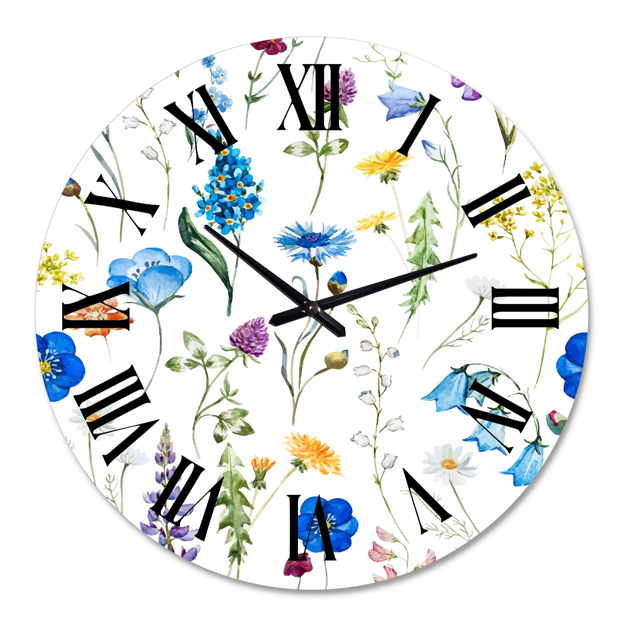 Designart 1 in Quartz Traditional Wall Clock