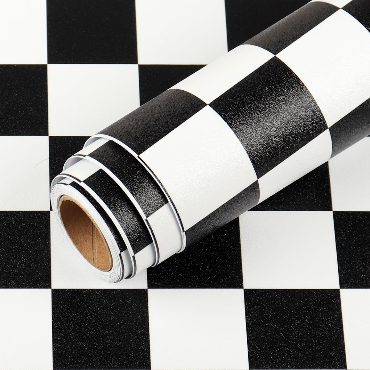 LaCheery Locker Wallpaper 16'x80' Black and White Wallpaper Checkered Contact Paper Checkered Black and White Peel and Stick Wallpaper for Bedroom Self Adhesive Shelf Liner Removable Wallpaper
