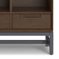 thumbnail image 5 of Simpli Home Banting SOLID HARDWOOD 58x42" Modern 9Cube Bookcase with Drawer in Walnut Brown, 5 of 13