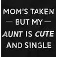thumbnail image 2 of Single Aunts Funny Cute Niece Nephew Toddler Boy Girl T Shirt Infant Toddler Brisco Brands 6M, 2 of 6