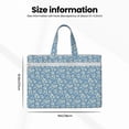 thumbnail image 3 of Pofeuu Floral Retro Style Print Laptop Bag Carrying - Computer Bag Laptop Case Shoulder Slim Work Travel, 3 of 8