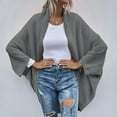 thumbnail image 5 of Vedolay Women's Cardigan Sweaters Button Down Long Sleeve Soft Knit Cardigan Coat Gray,XL, 5 of 5
